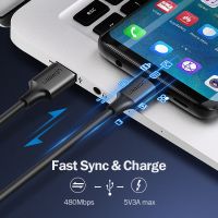 Ugreen สายชาร์จ USB-C 3A QC 3.0 S20Note 20S10S9S8, Xiaomi, รุ่น US287