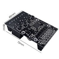 1 Set PLC Module Delay Module Relay Module FX1N-10MR PLC Industrial Control Board+Case Analog Input/Output Programmable