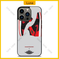 Air Jordan Nike Sneakers Symbol Phone Case for iPhone 14 Pro Max / iPhone 13 Pro Max / iPhone 12 Pro Max / Samsung Galaxy Note 20 / S23 Ultra Anti-fall Protective Case Cover 266