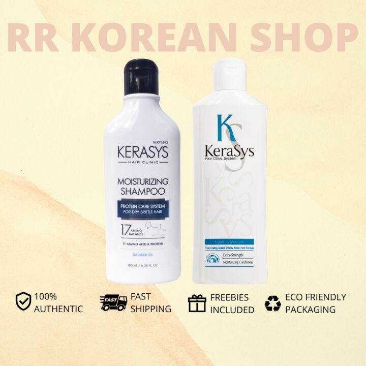 Kerasys Moisturizing Shampoo Conditioner 180ml | Lazada PH