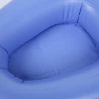 ปรับล้างในครัวเรือน Inflatable Bedpan ผู้สูงอายุ Anti Bedsore Air Cushion Potty Blue Disabled ผ้าอ้อมผู้ใหญ่