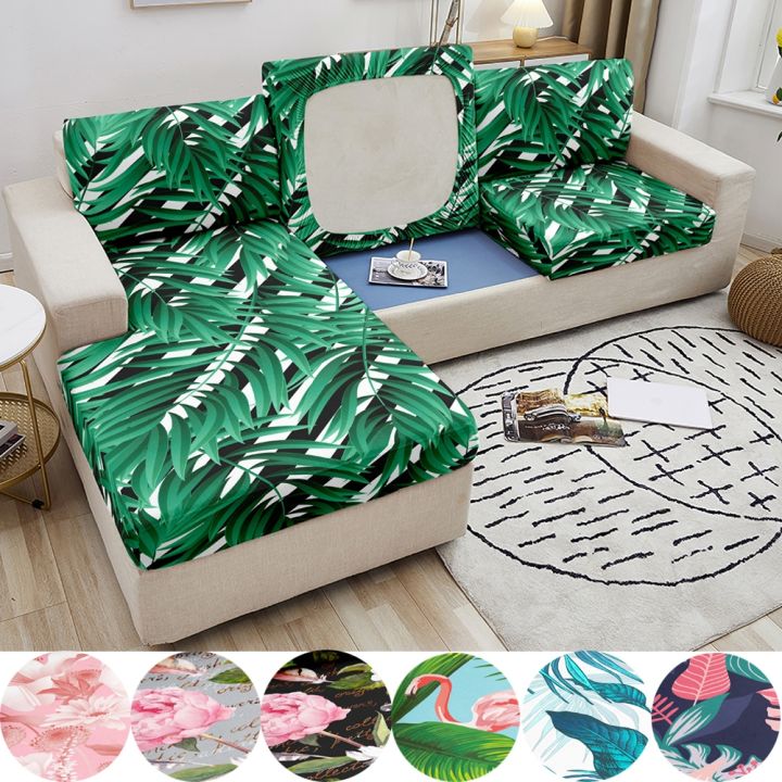 cloth-artist-greenelastic-โซฟาที่นั่งหุ้มเบาะดอกไม้ยืดที่นั่งหุ้มเบาะกันลื่นที่นอนปลอก-forroom
