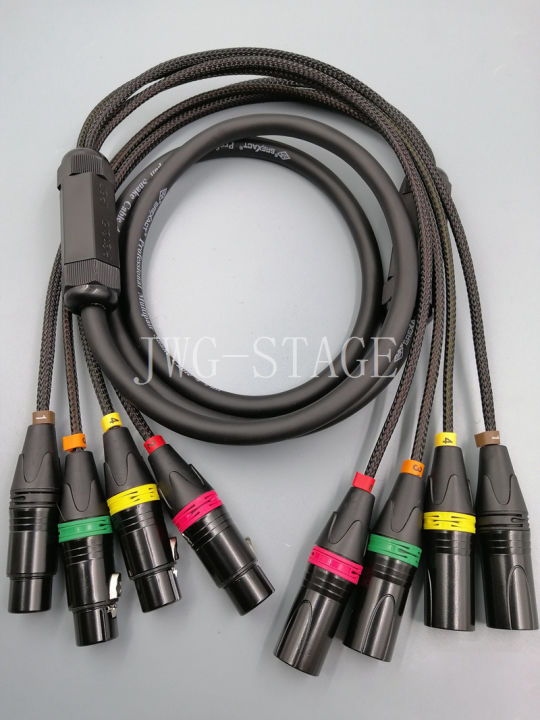 2เมตรความยาว1ถึง4-splitter-dmx512ชายและหญิง-dmx-สายสัญญาณ4ch-สัญญาณการเชื่อมต่อสาย