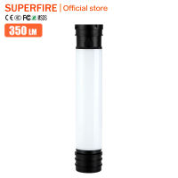 ไฟฉายแรงระเบิดแบบพกพากันน้ำโคมไฟตั้งแคมป์ที่ฉุกเฉินซ่อมกลางแจ้ง SUPERFIRE D13 LED ชาร์จไฟได้