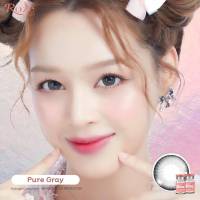 คอนแทคเลนส์ Roze Hydrogel รุ่น Pure Gray (สีเทา)