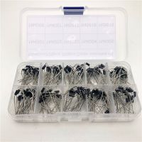 ஐ 10Values Rectifier Diode 1N4001 1N4002 1N4003 1N4004 1N4005 1N4006 1N4007 1N5817 1N5818 1N5819 Electronic Kit With Storage Box