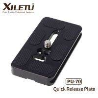 XILETU PU-70 General Plate Tripod Quick Release Mount Arca Standard Width 38mm Screw 1/4inch For manfrotto