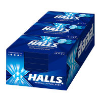 Halls ฮอลล์ ลูกอมเมนโท-ลิบตัส แผง 8 เม็ด x 18 แผง