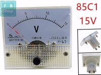 1ชิ้น85c1 15โวลต์อนาล็อกโวลต์มิเตอร์แผงแรงดันไฟฟ้า Dc