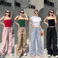 Y2K CARGO PANTS?(430฿ฟรีส่ง) กางเกงคาร์โก้มาแรงมากกก รอบนี้ทางร้านขอแนะนำอีก1รุ่นของทางร้านนะคะ ทรงขาตรง glam