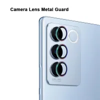 For vivo S16 S16e V27 V27e V25e Pro Owl Eye Camera Guard Circle Metal Lens Film Ring Protector Cover Bumper Glass Cap