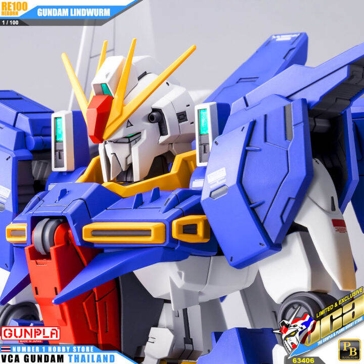 vca-premium-bandai-pb-gunpla-reborn-one-hundred-re100-1-100-gundam-lindwurm-ประกอบ-หุ่นยนต์-โมเดล-กันดั้ม-กันพลา-ของเล่น-vcagth