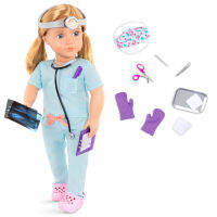 Our Generation (OG Doll) Activity Doll - SURGEON DOLL, TONIA ตุ๊กตาเด็กผู้หญิง โทเนีย พร้อมอุปกรณ์