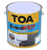 สีรองพื้น TOA รุ่น EXTRAWET EP999 สีขาว 2.5 แกลอน ปริมาตรสุทธิ 9.463 ลิตร