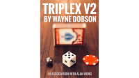 TRIPLEX V22.0โดย Waybe Dobson และ Alan Wong (ลูกเล่นการสอนออนไลน์) Mind Magic Tricks Fun Illusions Magia Props