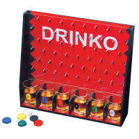 ปาร์ตี้ตลกดื่ม Drinko เกมเครื่องดื่มเกมกระดานเครื่องดื่มยิงเพื่อความสนุกสนานบอลความบันเทิงสำหรับครอบครัวพรรคเครื่องมือ