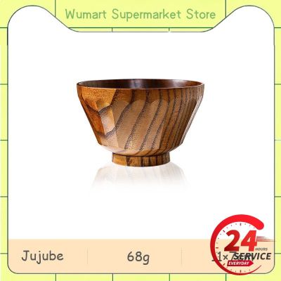 Insulation Wooden Bowl Soup Bowl Baby Food Supplement Small Bowl Japanese Style Heat Insulation Handmade Hammer Pattern