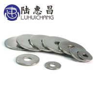 LUHUICHANG M6/M8/M10/M12เครื่องซักผ้าแบนขนาดใหญ่304สแตนเลสปะเก็นโลหะขนาดใหญ่เครื่องซักผ้าธรรมดา