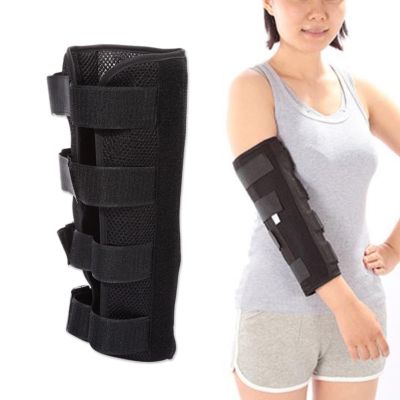 Elbow Brace Splint Elbow Fracture Immobilizer Protector for Cubital Tunnel Ulnar Nerve Injuries Night Stabilizer Support Sleeve