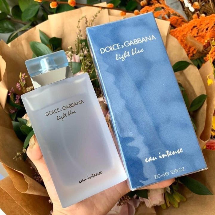 Nước hoa nữ D&G Light Blue Intense EDP, dầu thơm nữ hè thơm mát quyến rũ  trẻ trung thơm lâu 12h 10ml 20ml 30ml 