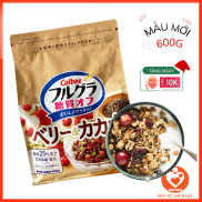 MỚI 2023 Ngũ Cốc Dinh Dưỡng Sấy Khô Calbee Cacao & Berry 600gr Giảm Cân Ăn