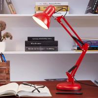 โคมไฟอ่านหนังสือ โคมไฟตั้งโต๊ะ ปรับระดับได้รอบทิศทาง Table Reading Lamp Adjustable E27 MAX 60W