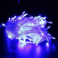 【The-Best】 Moonstar Cables แถบไฟสาย Led 5เมตร50led แบตเตอร์รี่กลางคืนนางฟ้าปาร์ตี้คริสต์มาสงานแต่งงาน9กระพริบทั้งหมดใน W