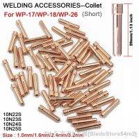 hk㍿✐✾  1.0/1.6/2.4/3.2mm TIG Short Collet Tips 10N22S 10N23S 10N24S 10N25S WP17 WP18 WP26 Tungstens Electrodes