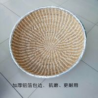 [COD] Wholesale large iron straw steamer hand-woven grass steamed bread hat stewed firewood