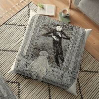 [Dudu home furnishing] ผ้าคลุมหมอนอิงหมอนรองนอน Edward Gorey