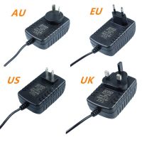 Dc12v หม้อแปลง5a 3a 2a 1a ไดรเวอร์ Led ไฟ10a 8a ปลั๊กแหล่งจ่ายไฟ Eu ถึง12V สำหรับไฟแถบไฟ Led Ligh