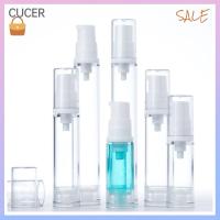 CBT 5Pcs 5ml/10ml/15ml การเดินทางการเดินทาง เครื่องพ่นน้ำหอม โลชั่นทาผิว แบบพกพาได้ เครื่องพ่นละอองน้ำหอม สากลสากลสากล รีฟิล ขวดปั๊มสุญญากาศ เครื่องสำอางแบบพกพา