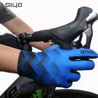 Giyo Luvas De Bicicletas ผ้าฟลีซให้ความอบอุ่นกีฬาฤดูหนาวฤดูใบไม้ร่วงขี่จักรยานปลอกสวมนิ้วเต็มตัวหน้าจอสัมผัสจักรยานเสือหมอบ