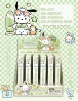 Pachacco AOTU ปากกาการ์ตูนสำหรับเด็กหญิงเด็กชายปากกาหมึกซึมสีดำใหม่ปากกาหมึกเจลเครื่องเขียนความคิดสร้างสรรค์ปากกาลงชื่อนักเรียนกด0.5มม. 0000