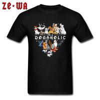 Pug Poodle Beagle Dachshund Dog Party Tshirts  Printed Animal Tee Shirt For Men Good