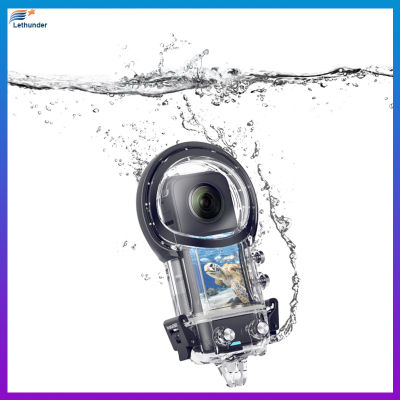 กรอบดำน้ำป้องกันรอยขีดข่วนซองกันน้ำใช้ได้กับอุปกรณ์เสริมสำหรับกล้องแอคชั่นแคมเมราพาโนรามา X3 Insta360