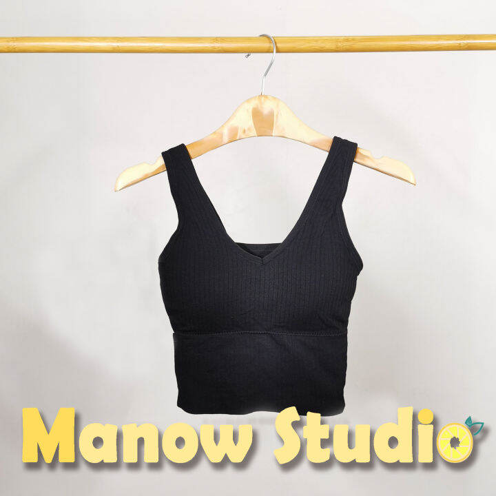 บราสายเดี่ยว-เสื้อกล้าม-สายเดี่ยว-บราสายเดี่ยวแบบสวม-881-manow-studio