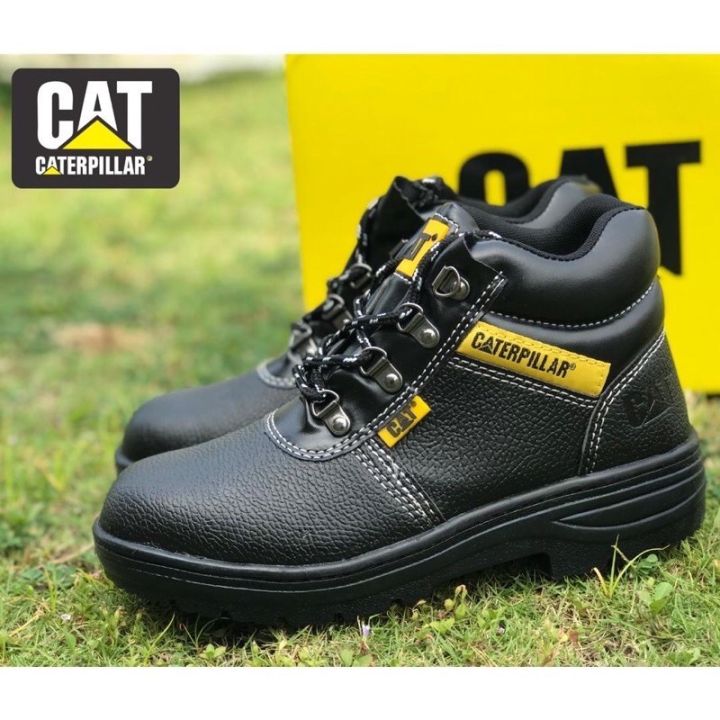 Safety Shoes/ Safety Boot/ Quality Industrial Steel Toe Cap Work Safety  Shoes Caterpillar / Kasut Safety/ Tahan Lasak | Lazada