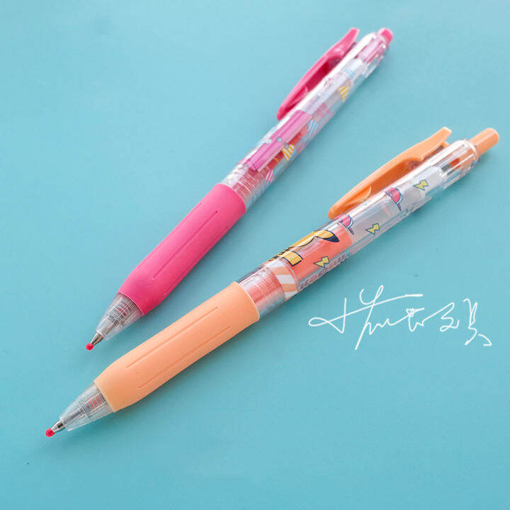 limited-zebra-jj15-gel-pen-set-metal-color-fluorescent-color-series-students-applicable-flash-pen-0-5mm-4pcsset-gel-pen