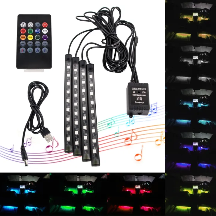 neon-36-led-car-interior-ambient-foot-light-with-usb-wireless-remote-music-control-auto-rgb-atmosphere-decorative-lamps