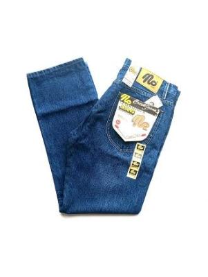 Jeans กางเกงยีนส์ขายาวผู้ชายผ้าไม่ยืด ทรงกระบอก ริมแดง สีไบโอ เป้ากระดุม  Size 28-36