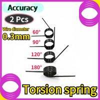 0.3mm Wire Diameter Angle 180/120/90/60 Degree Torsion Spring V-shaped Spring 3 Laps/6 Laps/9 LapsRotary Torsion Spring Spine Supporters