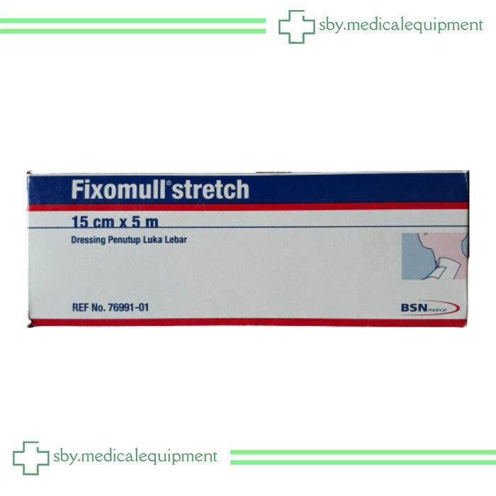 Fixomull Stretch 15 cm x 5 m Dressing Penutup Luka Plester Luka