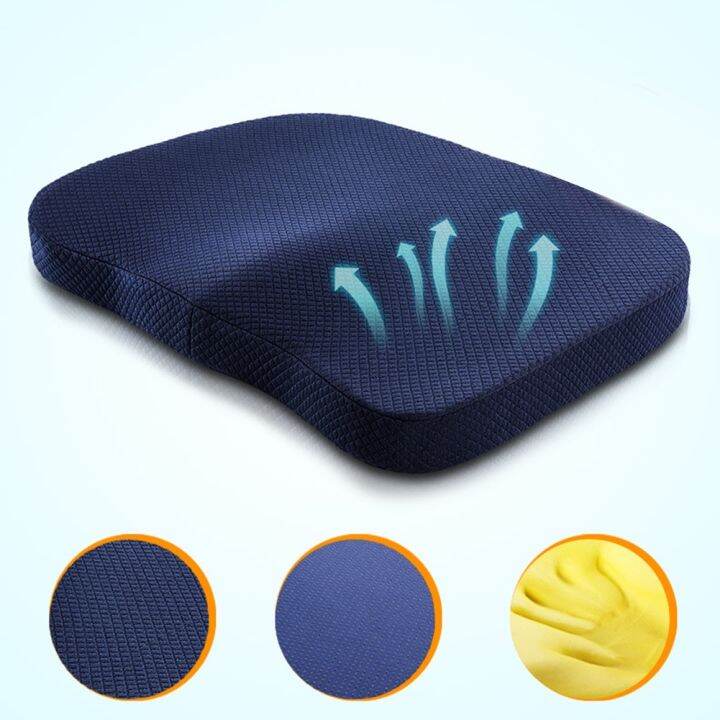 memory-foam-seat-cushion-orthopedic-pillow-coccyx-office-chair-cushion-hip-car-seat-wheelchair-hips-massage-vertebrae-seat-pad