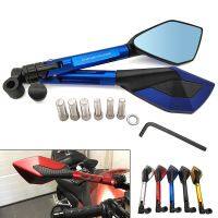 Universal Motorcycle Rearview Mirror CNC Aluminum View Side Mirrors For Honda GROM MSX125 CB R650R 650 125 R X-11