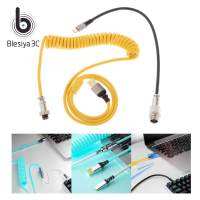 Blesiya สายเคเบิ้ล USB Type C สำหรับพีซี,อุปกรณ์เสริมสำหรับโทรศัพท์มือถือแป้นพิมพ์กลไก