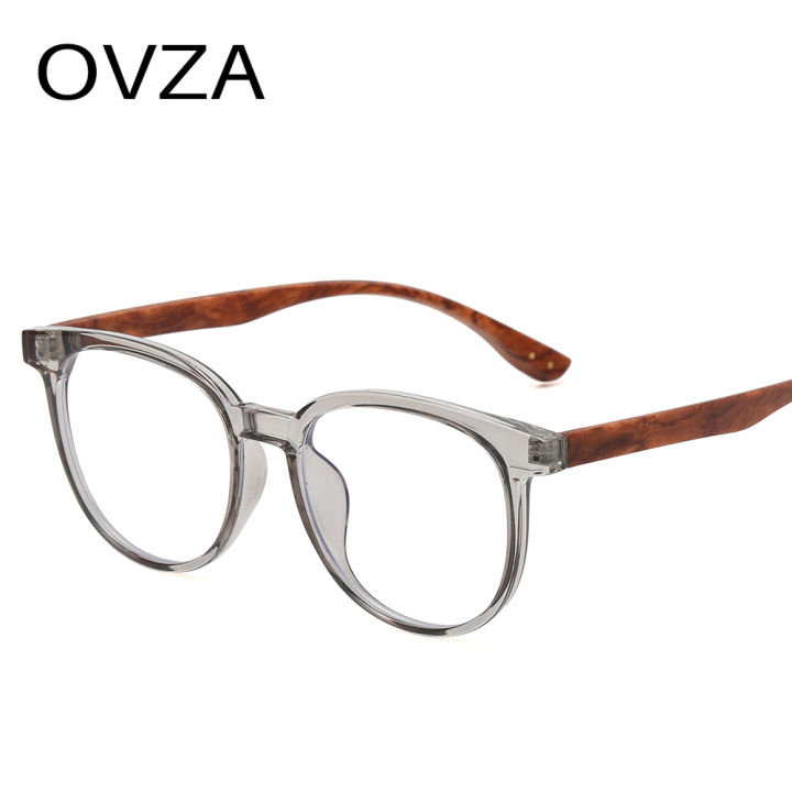 ovza-แว่นตาป้องกันแสงสีฟ้า-tr90ผู้ชาย-s1121กรอบแว่นตาผู้หญิงรูปไข่ขนาดใหญ่