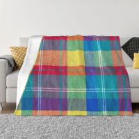 Plaid Rustic Cabin Quilt Blankets Breathable Flannel Sprint Checkered Farmhouse Buffalo Check Throw Blanket for Sofa Outdoor Bed