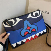 Brand Clutch Envelope Bag for Women Printed Shoulder Bag High Quality Leather Unisex Handbag Designer Crossbody Bag Luxury Pures