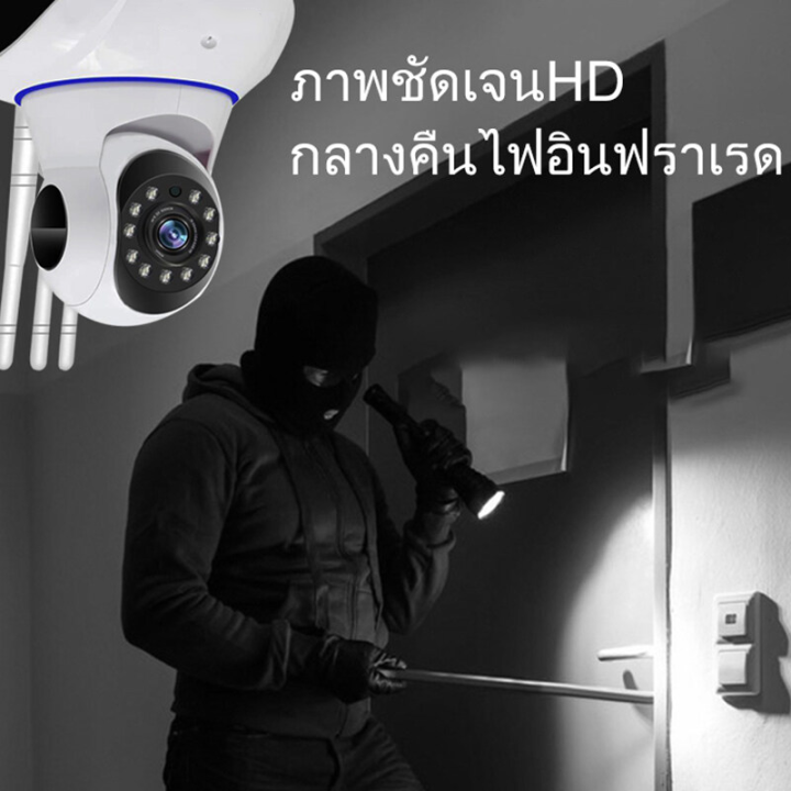 meetu-พร้อมเมมโมรีการ์ด32g-home-ip-security-camera-กล้องวงจรปิดไร้สาย-ตรวจสอบ-wifi-กล้อง-ip-1920p-hd-การตรวจจับด้วยอินฟราเรดตอนกลางคืน-การแจ้งเตือนแอพมือ